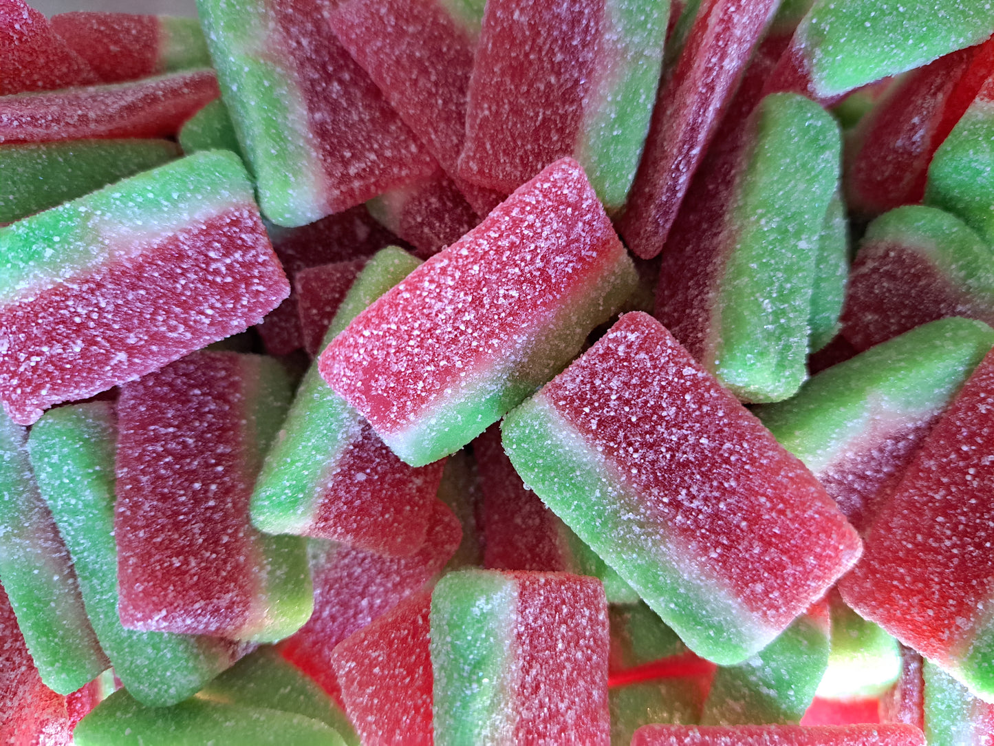 Tranches de pastèque sucrées