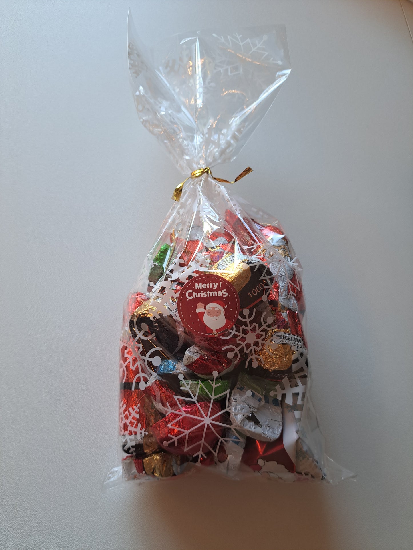 Sachet chocolat de noël