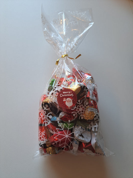 Sachet chocolat de noël