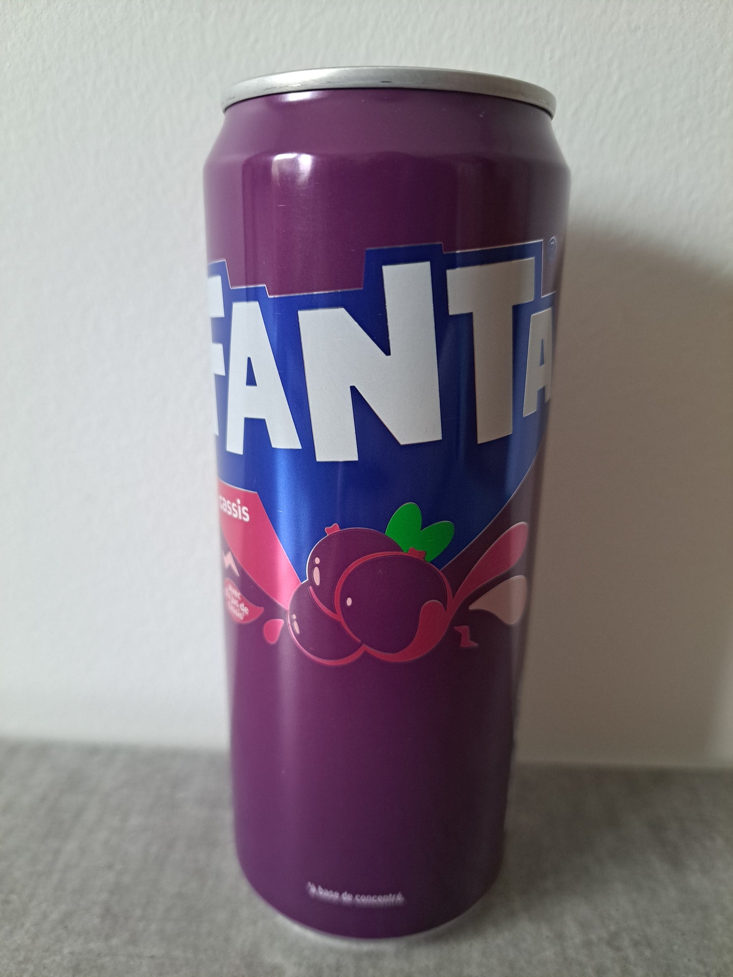 Fanta saveur Cassis