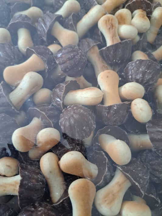 Champignons chocolat